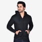 Basic Black Zipper Hoodie