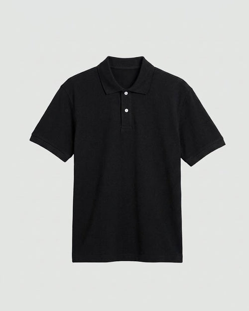Basic Black Polo Shirt