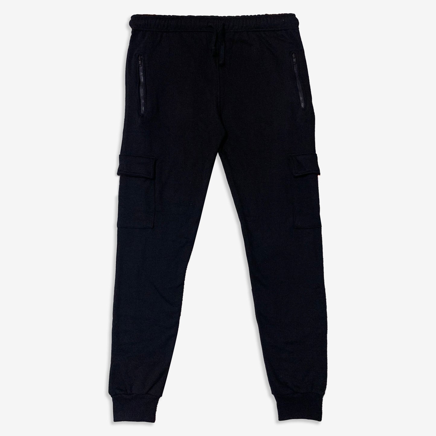 Basic Black Cargo Terry Trouser