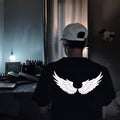 Sliver Wings Black T-Shirt