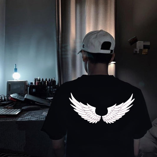 Sliver Wings Black T-Shirt