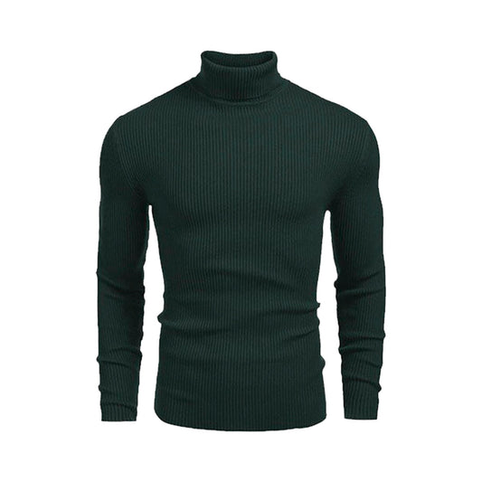 Bottle Green Turtle Neck