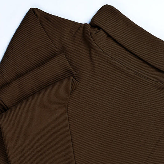 Dark Brown Turtle Neck