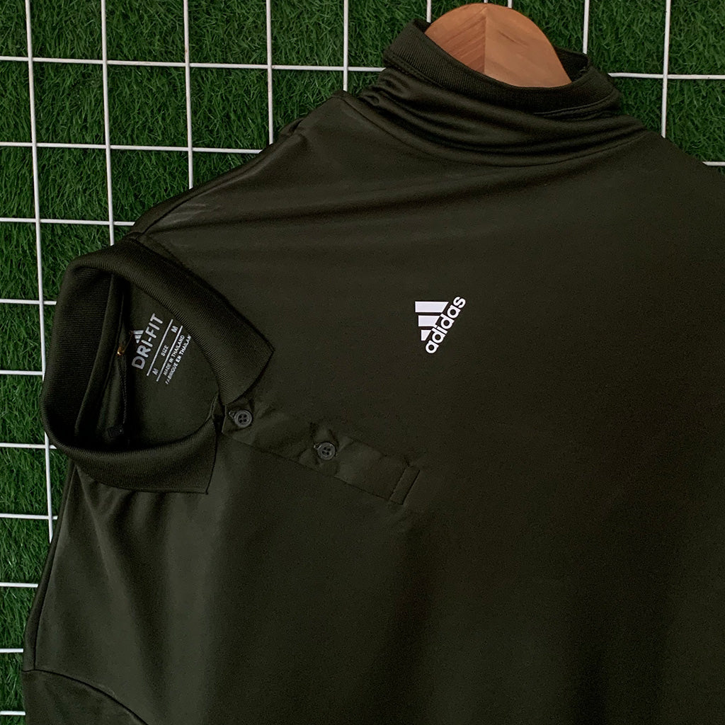 Dark Green - Dry Fit Polo Shirt
