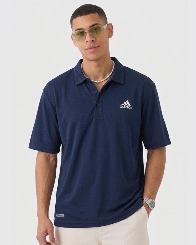 Navy - Dry Fit Polo Shirt