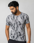 Gritstones Printed Dry Fit T-Shirt