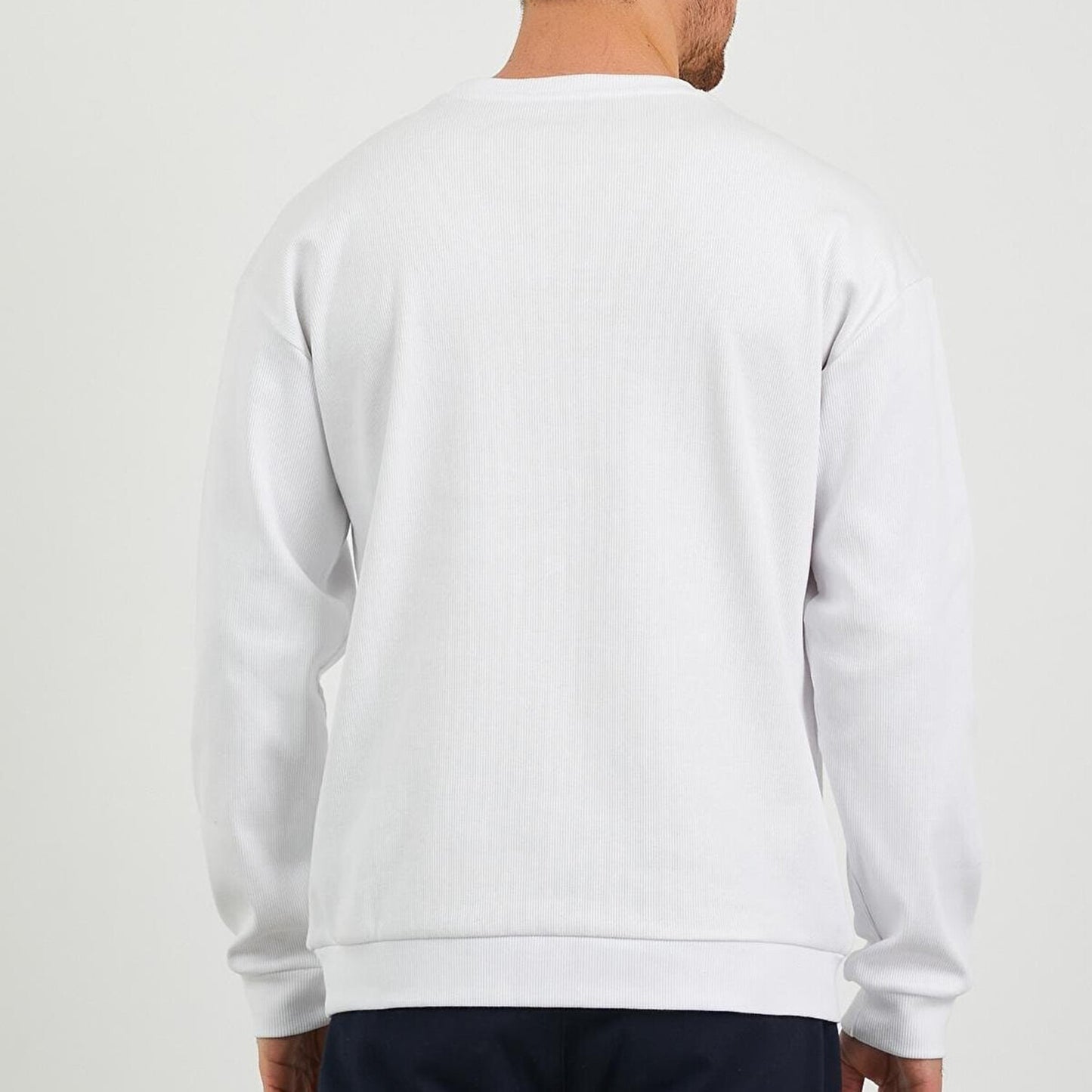 Basic White Sweatshirt