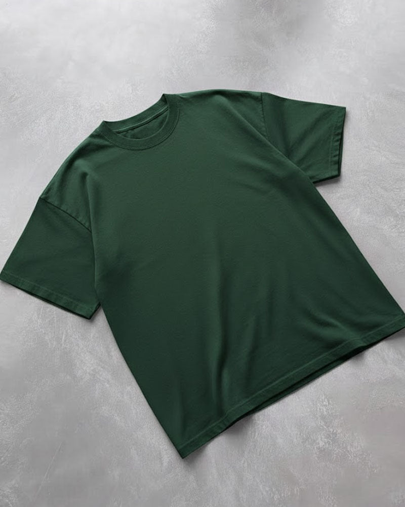 Forest Green Basic T-Shirt