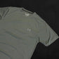 Dry Fit Tee With Reflector Logo - GREY