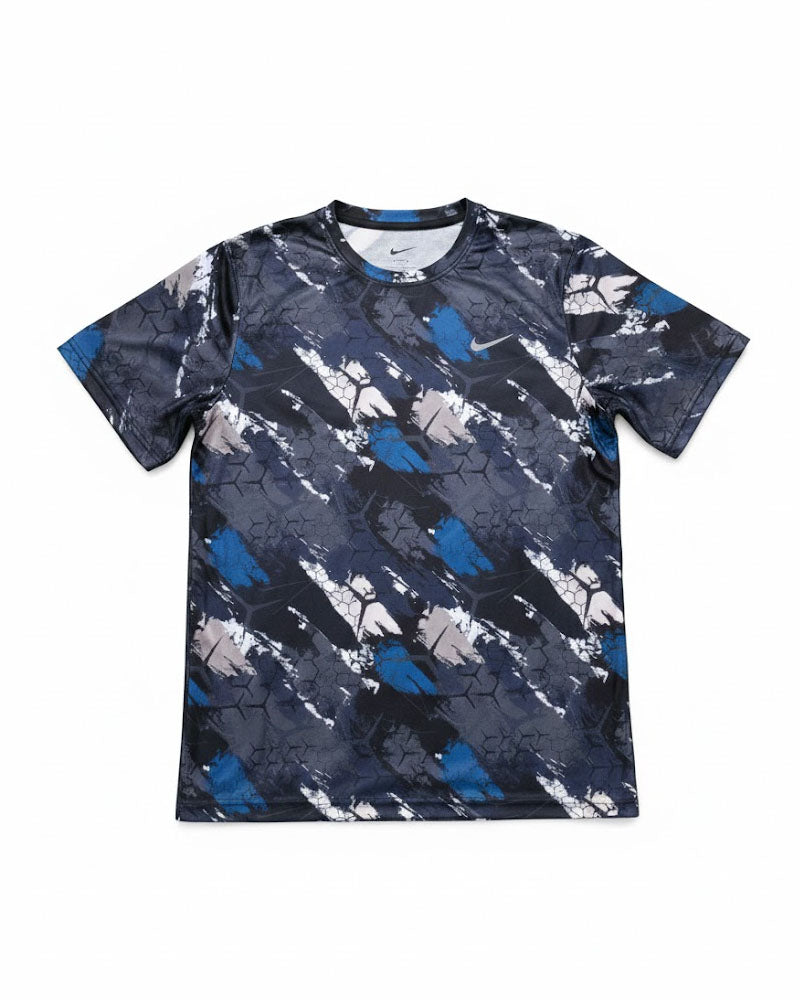 Trauma Tri-Color Printed Dry Fit T-Shirt – Outfit90s