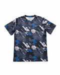Trauma Tri-Color Printed Dry Fit T-Shirt