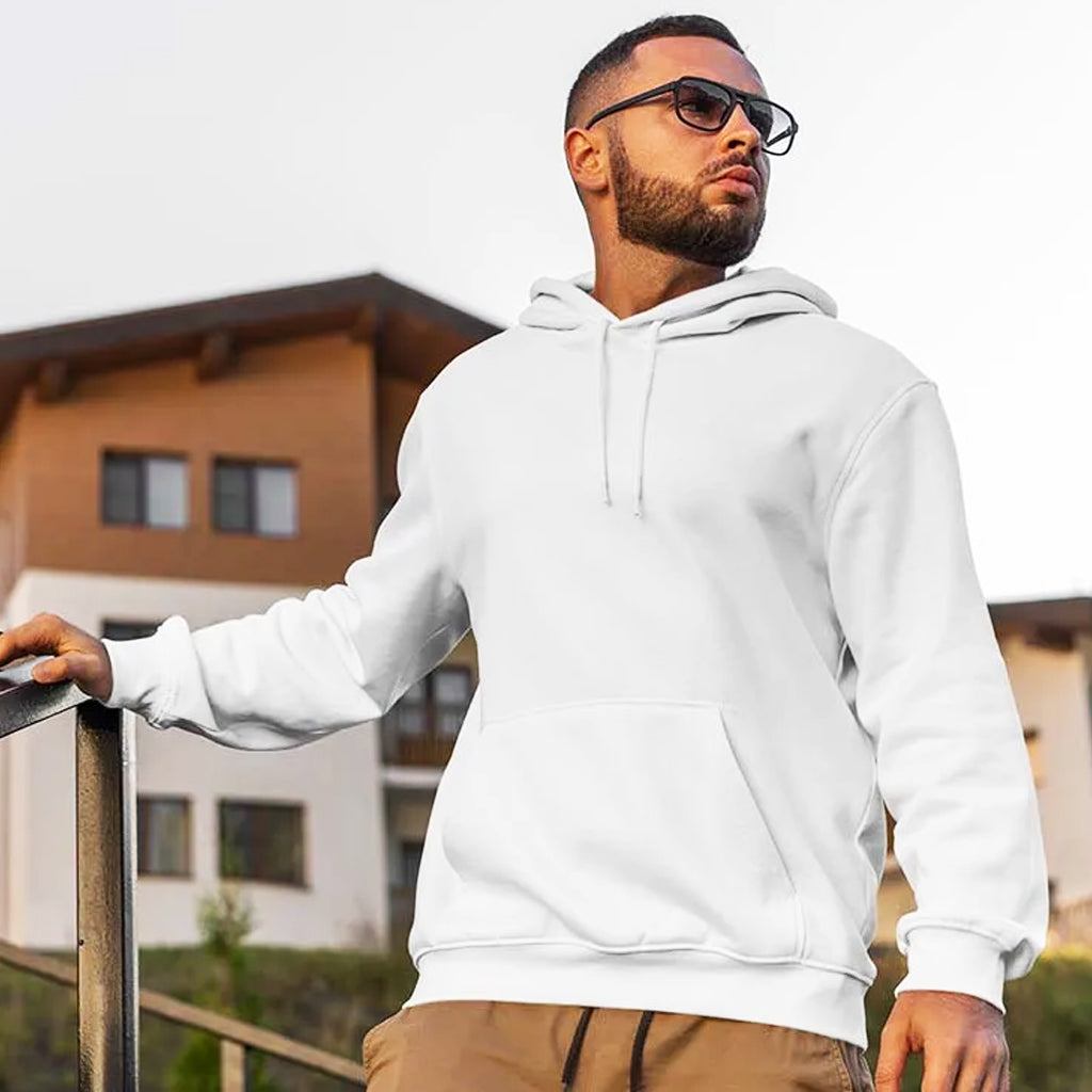 White Plain Hoodie