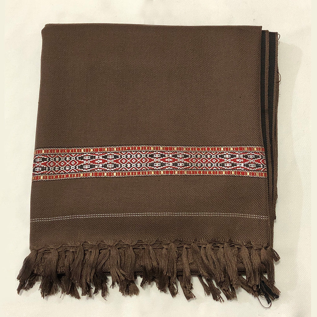 Brown Traditional Shawl