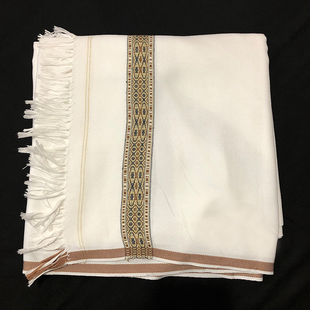 White Traditional Shawl