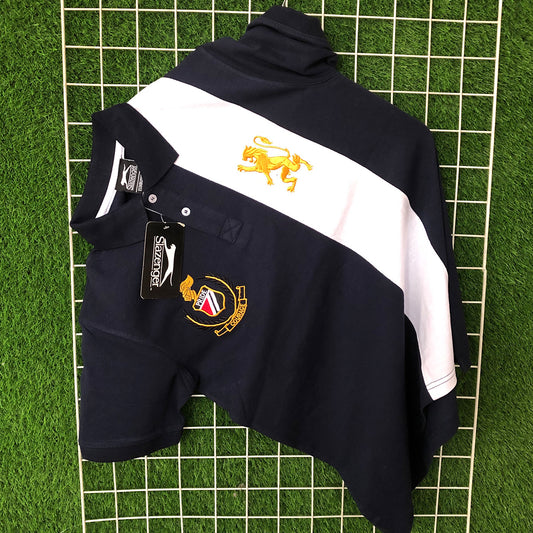 Pride Embroidered Navy Polo Shirt