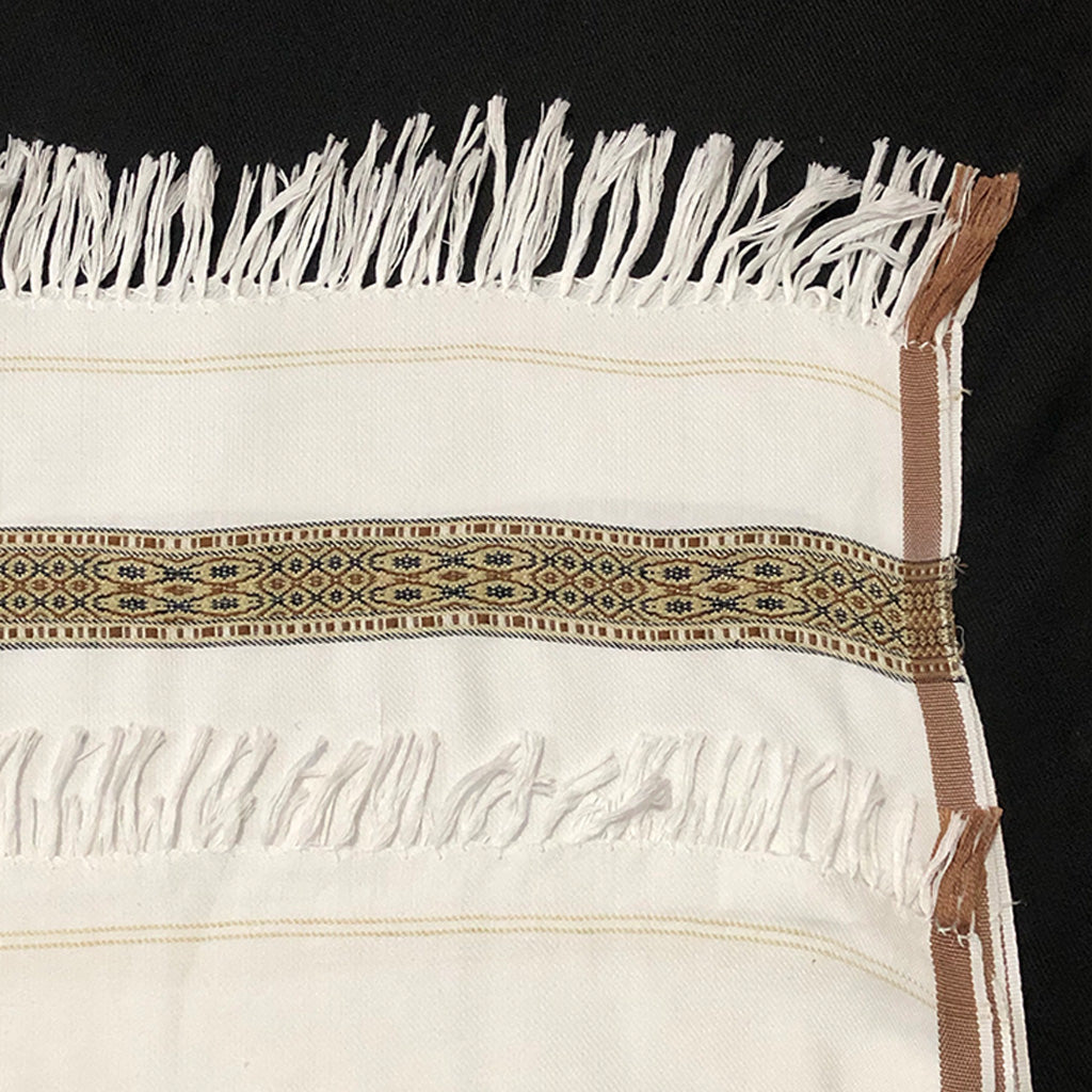 White Traditional Shawl