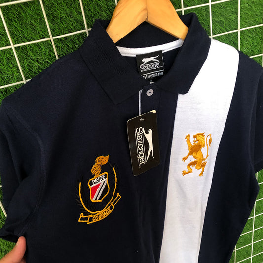Pride Embroidered Navy Polo Shirt