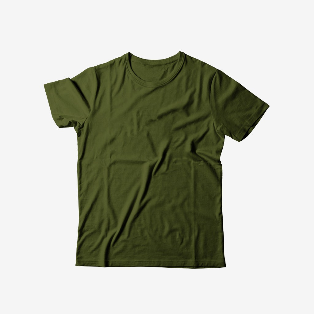 Army Green Basic T-Shirt