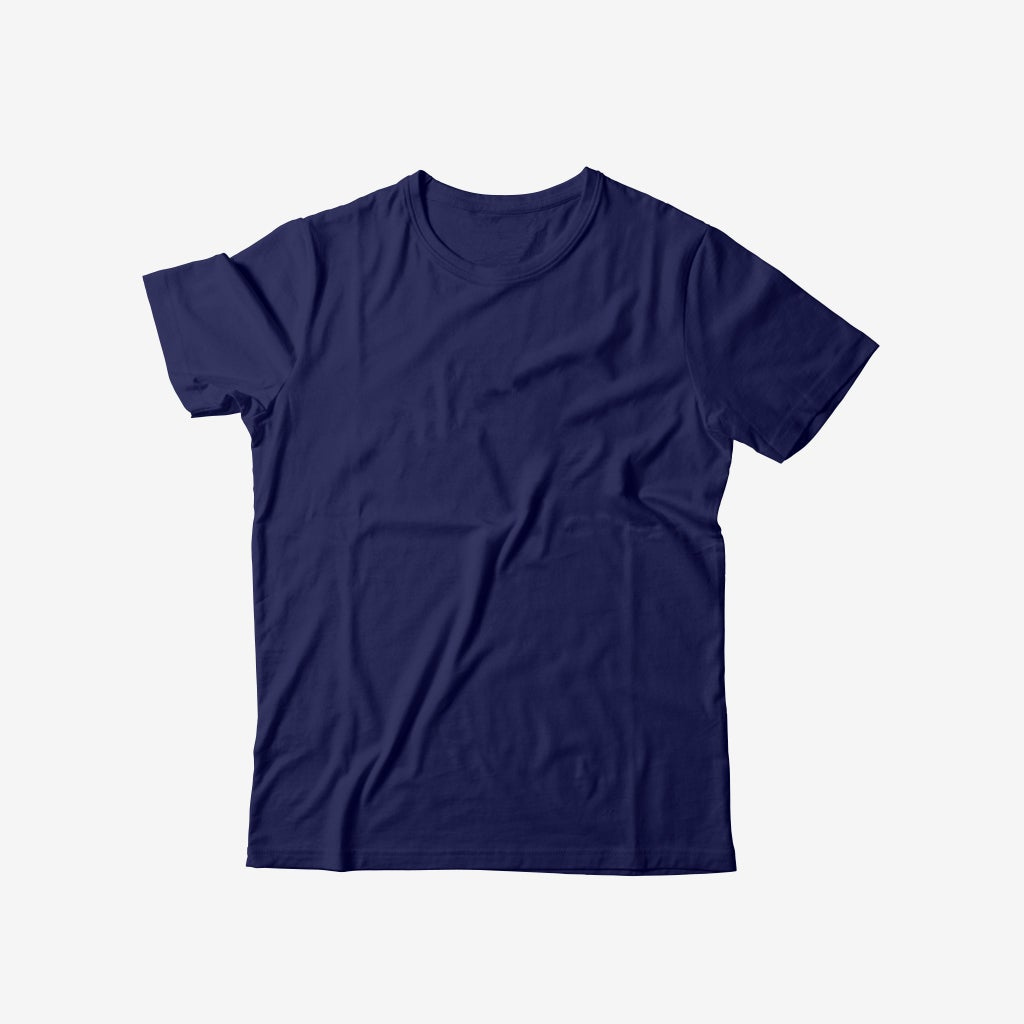 Navy Blue Basic T-Shirt