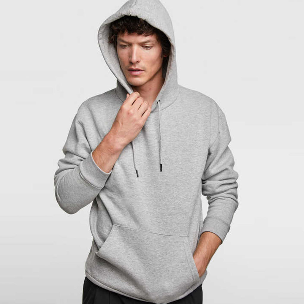 Heather Grey Plain Hoodie