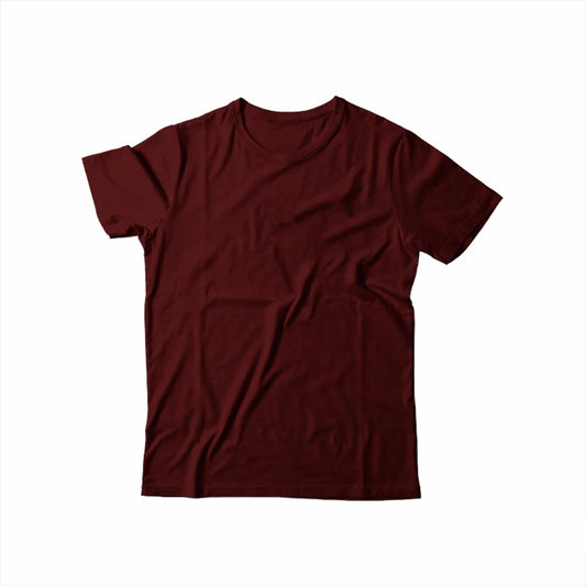 Maroon Basic T-Shirt