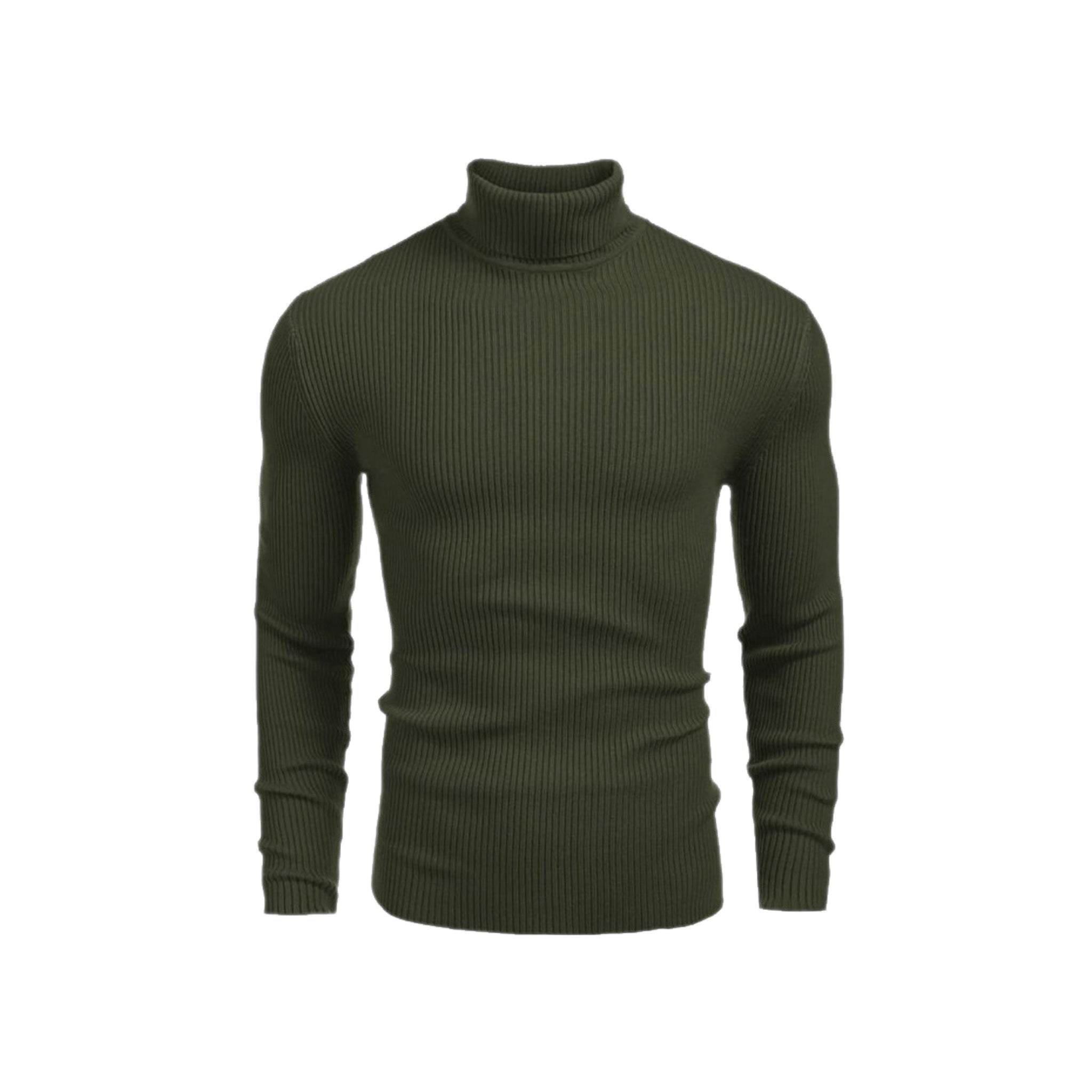 Army Green Turtle Neck – Outfit90s