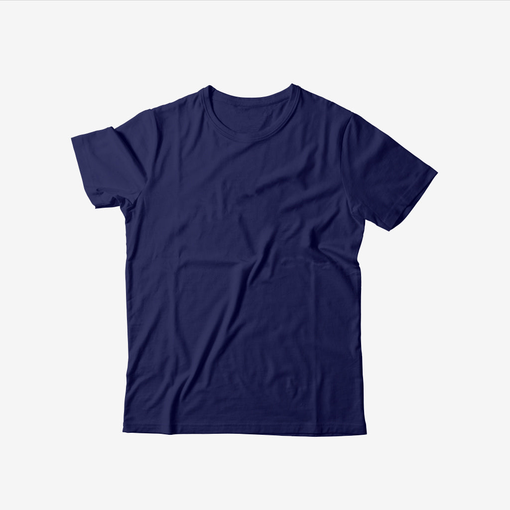 Navy Blue Basic T-Shirt