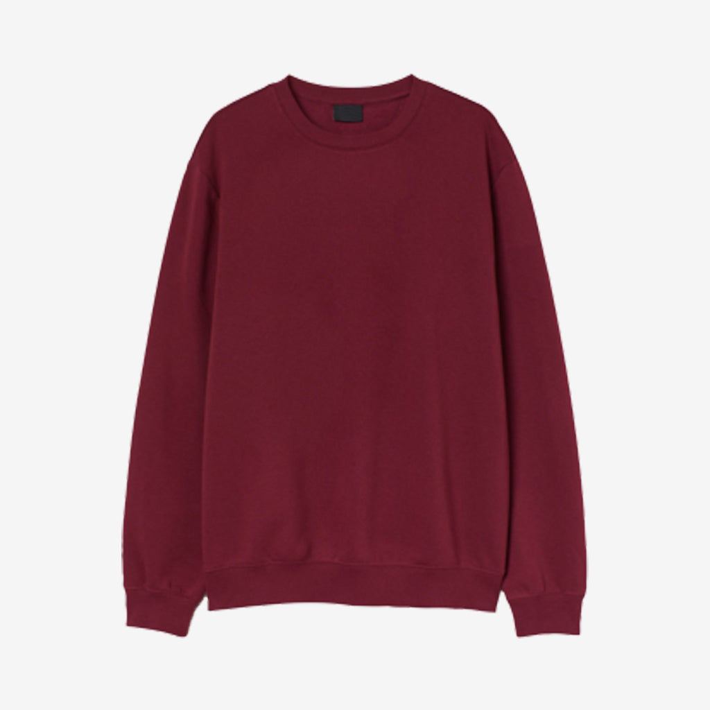 Basic Maroon Sweatshirt