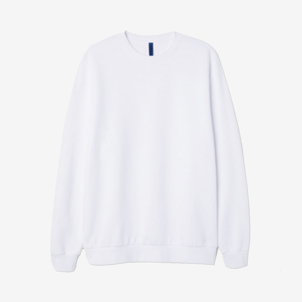 Basic White Sweatshirt